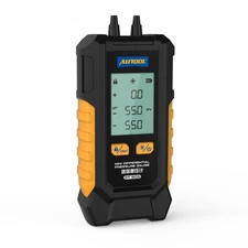 Digital Manometer Portable Differential Gauge Vacuum Pressure Leak Detection