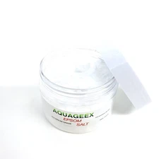 100G FINE EPSOM SALT FOR AQUARIUM TREATMENT 1ST STEP FISH BLOAT DROPSY REMEDY