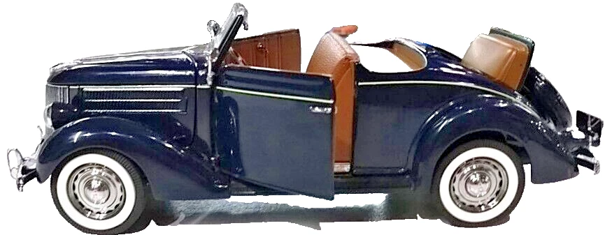 Ford Deluxe Cabriolet 1936 convertible, diecast 1/24 de Danbury como nuevo Foto 4 de 4