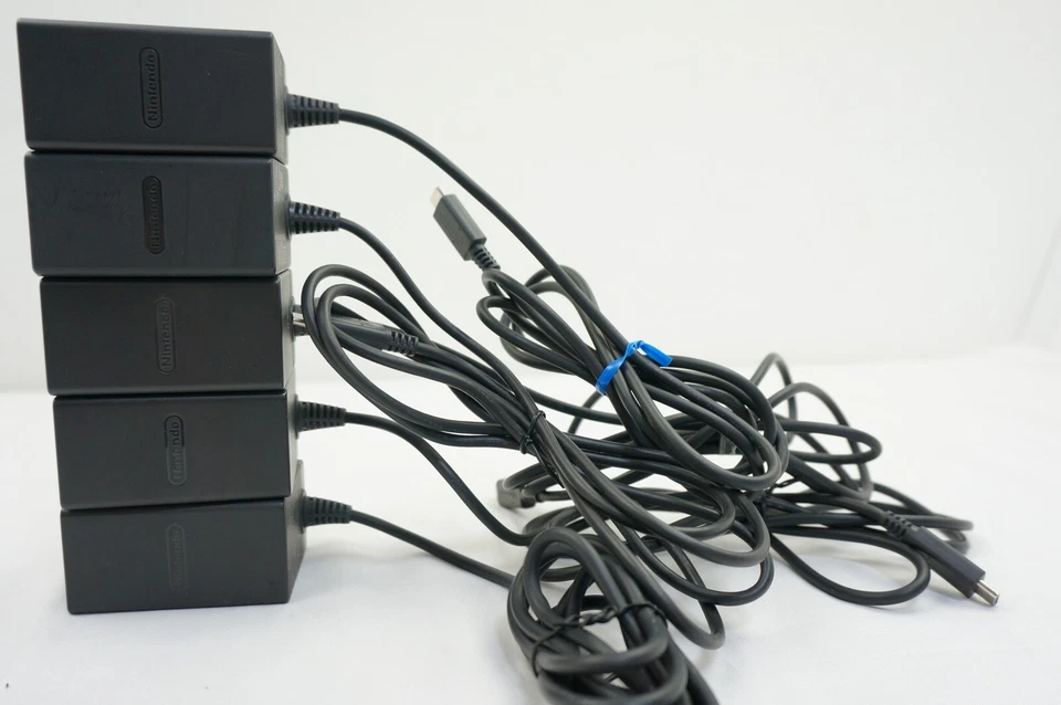 Nintendo Switch Offical AC Power Adapter Charger Oled Lite HAC-002 Lot of 10 - Image 3 of 3