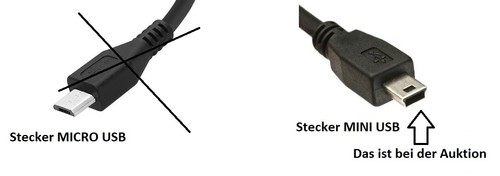 Original TomTom 4CZ0.001.02 Kabel Ladekabel Ladegerät - MINI USB - OUTLET - Bild 3 von 3
