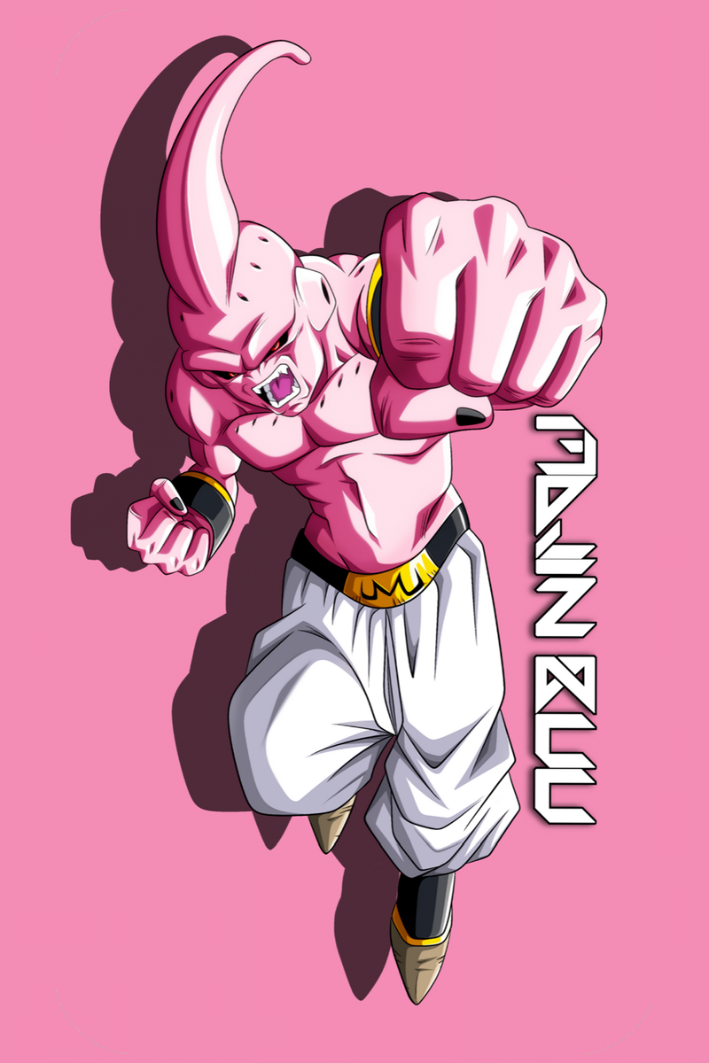 Dragon Ball Z Majin Buu Punch POSTER 24 X 18