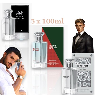 X Mens perfume Spray Perfume for Men Gift for Him Men Gift Set EDT 100ml  NEW UK