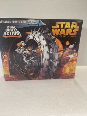 Star Wars Revenge of the Sith ~ Grievous Wheel Bike ~ 2005 Hasbro