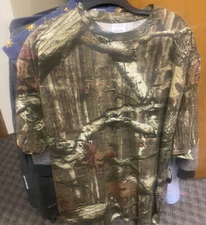 Mossy Oak Men’s Graphic Camo SS T-Shirt Size 2XL Outdoor Hunting