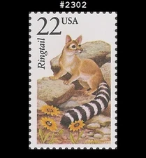 USA5 #2302 MNH Ringtail