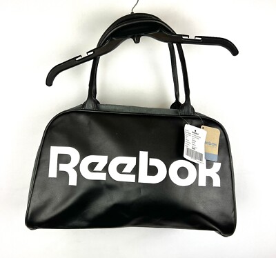 Reebok Black Casual Workout Duffel Bag Size Small (13 Ish Inches)
