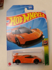 Hot Wheels Orange 2020 Koenigsegg Jesko, Tall Card, #HTF07 (NIP) (017-4)