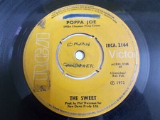 The Sweet  Poppa Joe Jeanie Rare Single 7" 45Rpm India Indian 109 G+