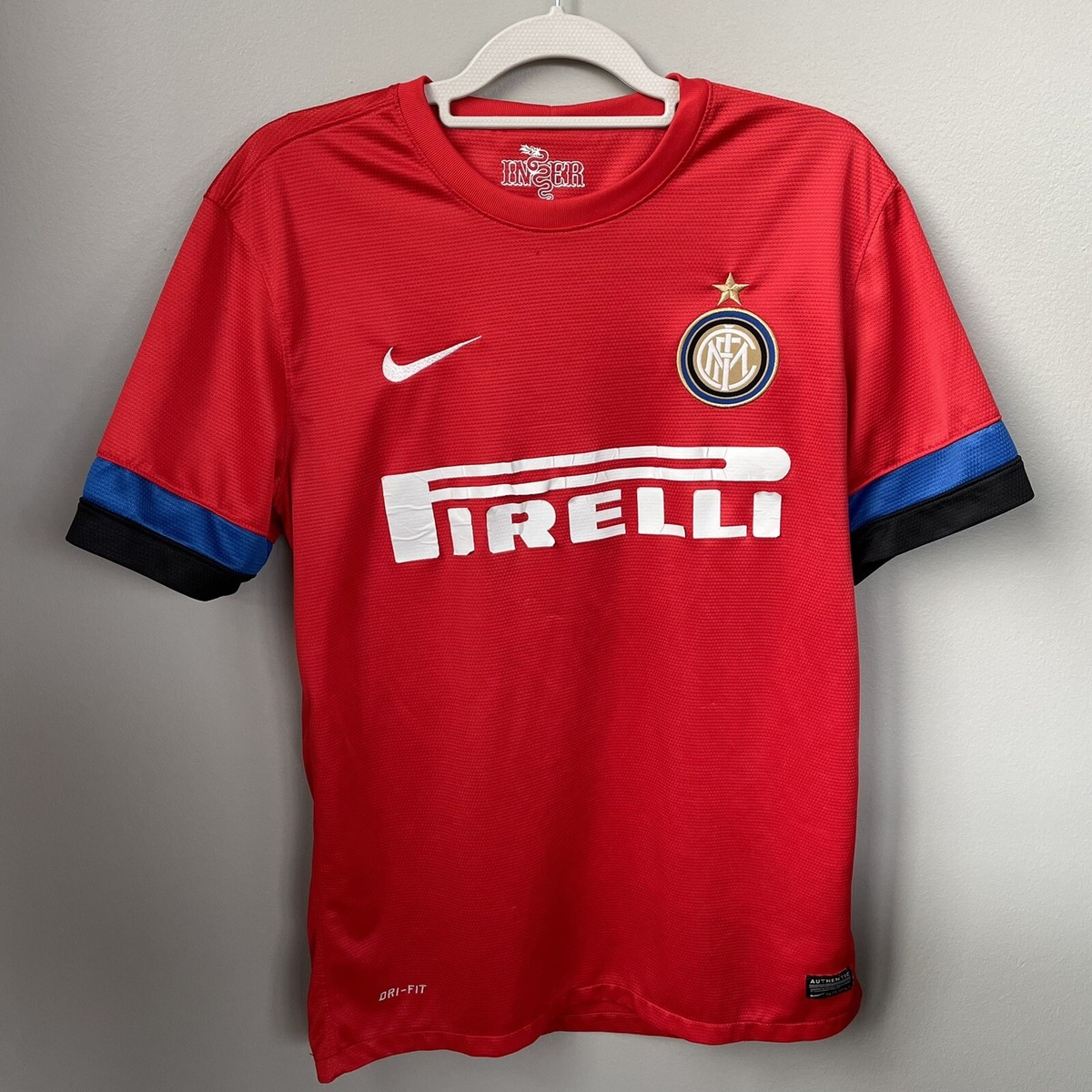 Nike Inter Internazionale size Medium Jersey Red 2012 2013