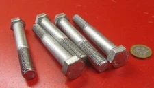 18-8 Stainless Steel Bolt, PT, 9/16-12 x 4.00" Length, 5 pc