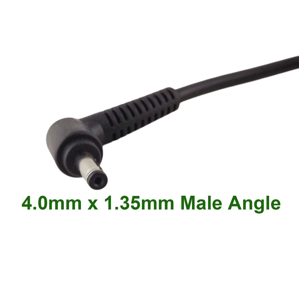 DC Power 4.0mm x 1.35mm Right Angle Connector Cord Cable Supply ASUS Ultrabooks - Image 4 of 4