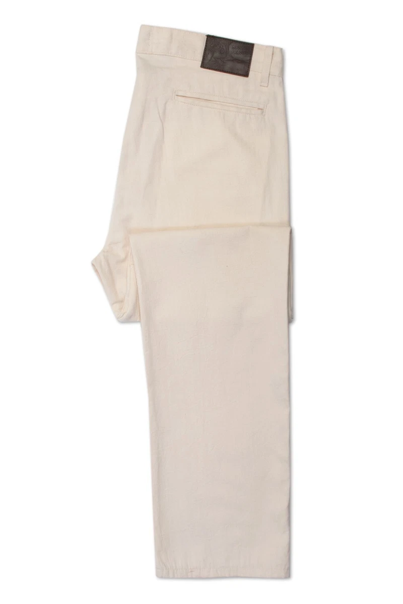 Naked Famous Bone Heavy Oxford Straight Chinos 16861 eBay