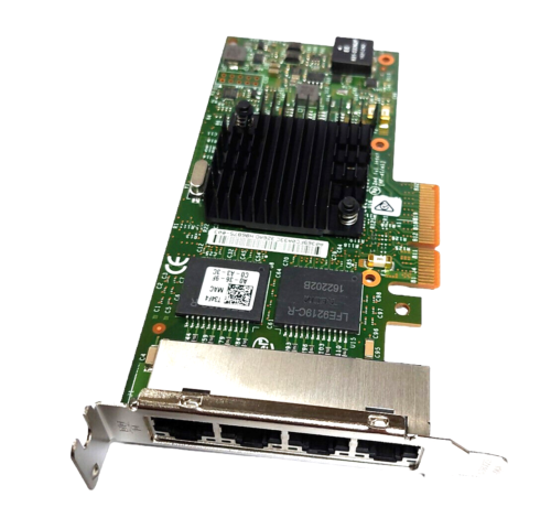 Dell T34F4 4 Port Server Adapter Netzwerkkarte 1Gb 0T34F4 I350-T4 Low Profile - Bild 2 von 2