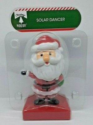 solar dancing santa