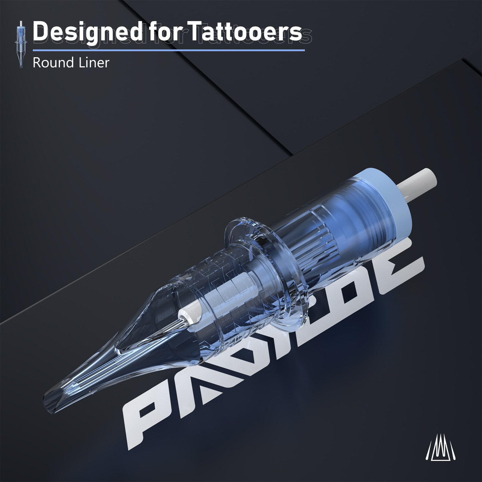 40/80PCS ASSORTED WORMHOLE PADIEOE DISPOSABLE TATTOO PEN CARTRIDGES