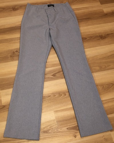 Guess Jeans Women's Size 26, Gray Flat Front Slacks Dress Pants EUC