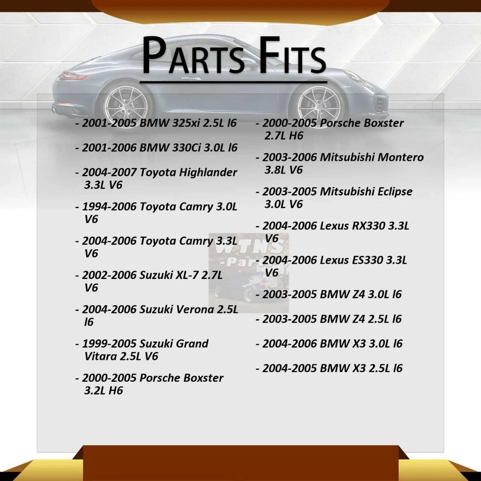 6 piezas para bujías Toyota Avalon DENSO 1995 1996 1997 1998 1999 2000 2001 Foto 3 de 4