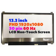 13.3" Screen for Lenovo Thinkpad 13 20J2002S LED LCD Display 30pin FHD Non-Touch