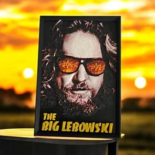 The Big Lebowski MAGNET 2"x3" Refrigerator Locker Movie Poster 3d Printed