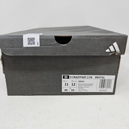 Adidas X Crazyfast.3 IN 'Marinerush Pack' Blue (ID9341) Multiple Sizes - NEW - Picture 6 of 9