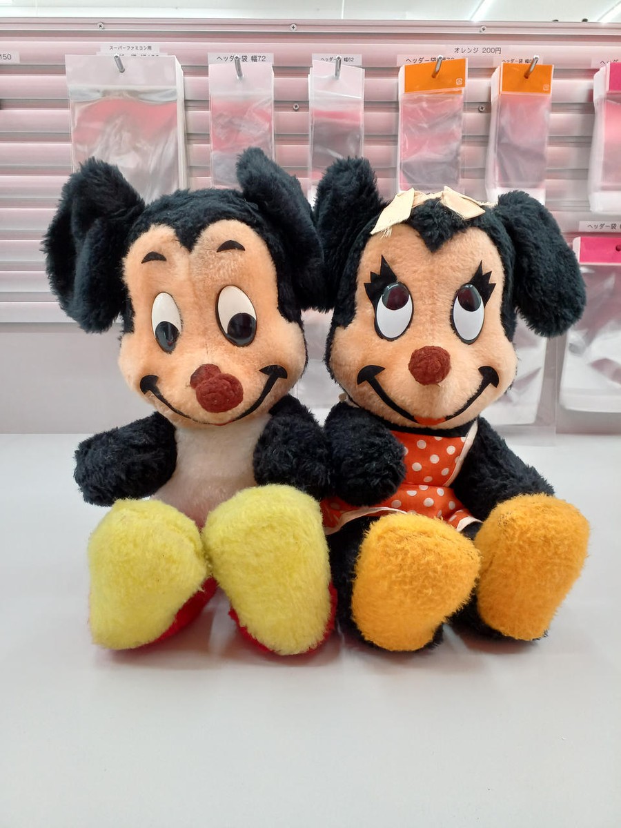 DISNEY Mickey minnie vintage stuffed toy Japan Excellent | eBay DISNEY Mickey minnie vintage stuffed toy Japan Excellent | eBay