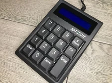 ID TECH SECUREKEY IDKE-504800BM Credit Card, Keypad, Point Of Sale. -Used.