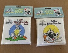 Baby Looney Tunes Cloth Books new in package Babies Softly Slumber 1997