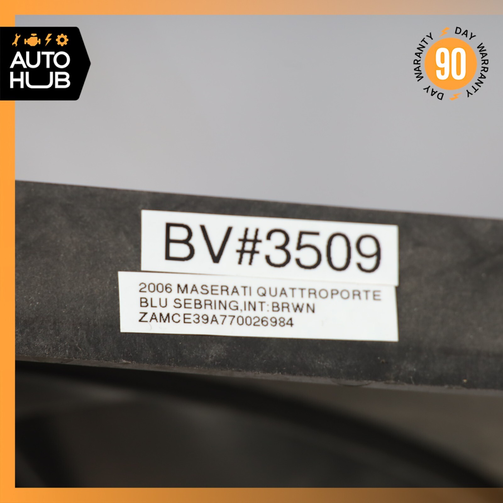 05-07 Maserati Quattroporte M139 Radiator Cooling Fan Motor 022760 OEM 79k