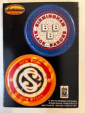 MLB - 1993 Ted Williams Baseball POGS - Birmingham Black Barons & NY Cuban Stars