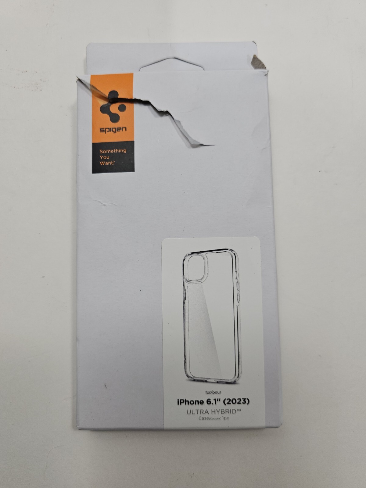 Spigen Ultra Hybrid Crystal Clear Case for iPhone 15 ACS06793-image