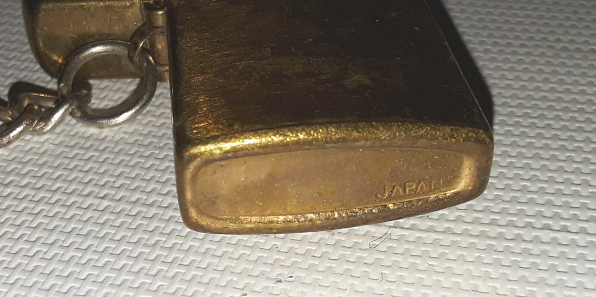 Mini Vintage Lighter Key Chain Brass Zippo Lighter Japan Key Mini Vintage Lighter Key Chain Brass Zippo Lighter Japan Key