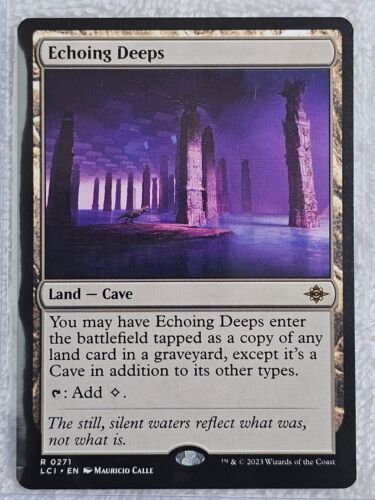 MTG Echoing Deeps #271 The Lost Caverns of Ixalan Magic Card Rare NM - Picture 4 of 6
