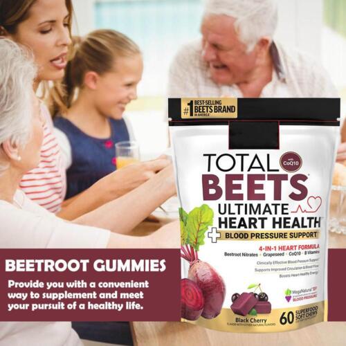 FORCE FACTOR Total Beets Ultimate Heart Health Apoyo a la presión arterial Chewsv Reino Unido - Imagen 5 de 12