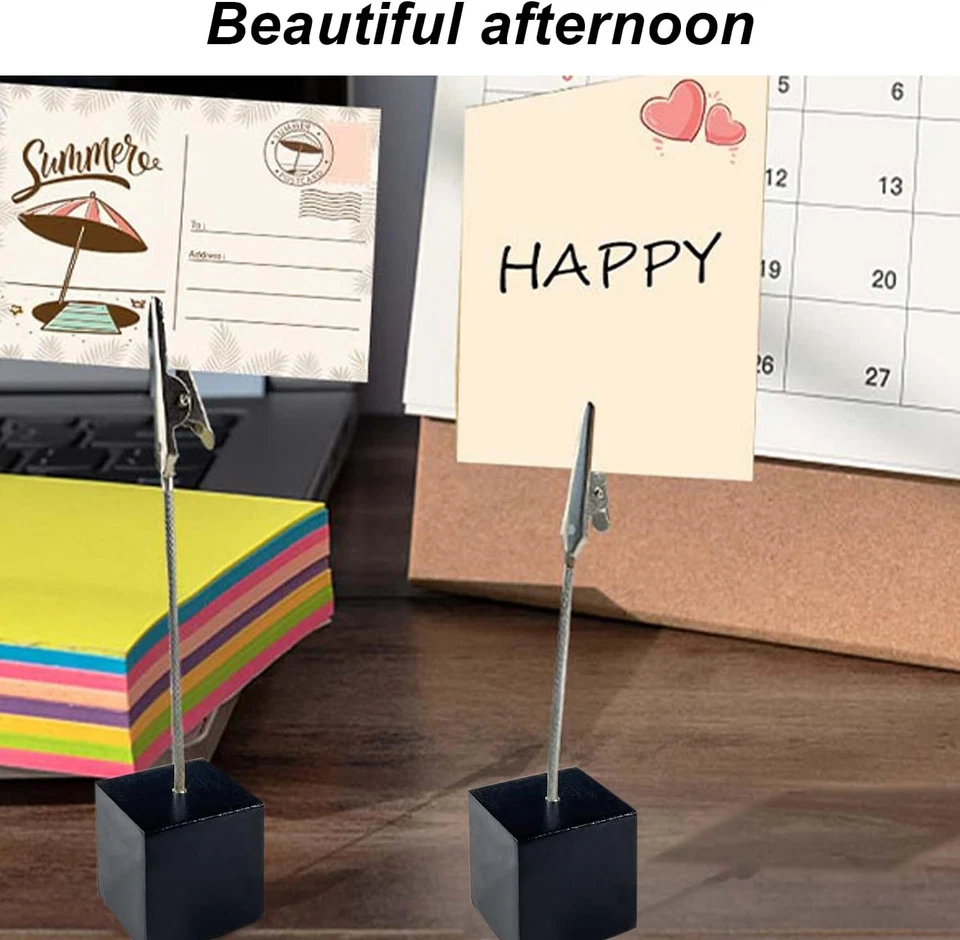 Holz Fotohalter Mit Klammern: 30 Stück Memo Clip Halter, Fotohalter Clip, Bildha - Bild 3 von 4