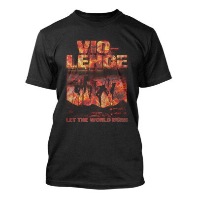 Vio-Lence - Let The World Burn T-Shirt-L #152279 | eBay