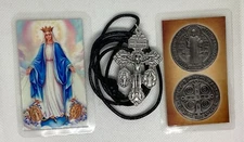 Cross Of Forgiveness. Cruz Del Perdon, St Benedict Lady Of Miraculous Medal