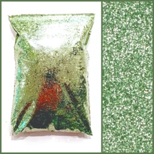 1 lb (454g) Chunky .025" Bright Ocean Green Metal Flake Pro Paint Additive