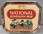 Rare Vintage NATIONAL BOHEMIAN BEER Octagonal Neo-Neon Bar Light Sign!