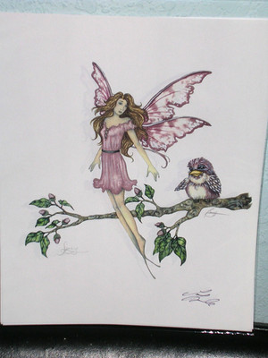 Amy Brown - Spring - SIGNED - RARE - OUT OF PRINT
