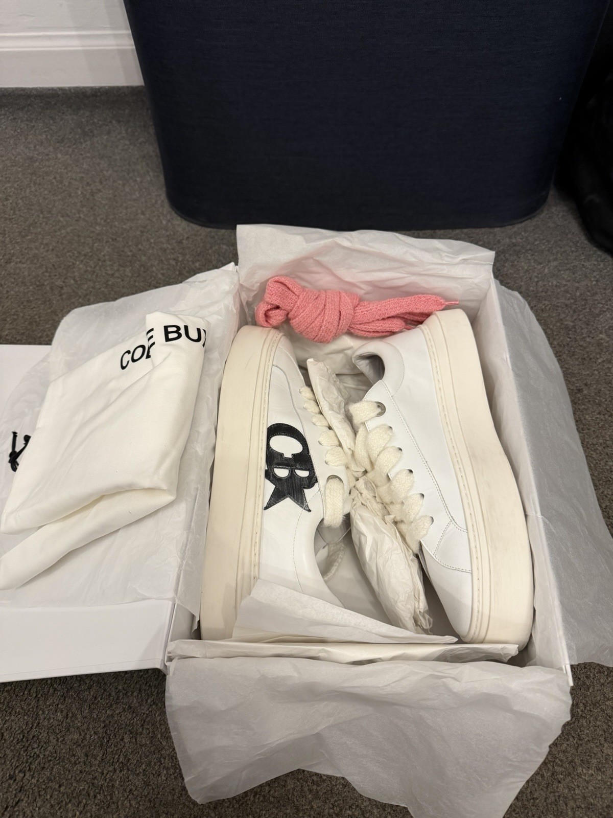 Cole Buxton Wilson CB Star Logo Sneakers/Trainers UK10 image 8
