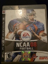 EA SPORTS NCAA Football 08 Sony PlayStation 3 PS3 Online Play E-Everyone 2007