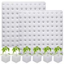 200 Pack Hydroponic Sponge Planting Tool Square Seedling Sponges Greenhouse H... 0.08 per gallon