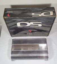 Diamond Audio D6 600.4 4 Channel Car Amplifier Sound Vintage Working With Box