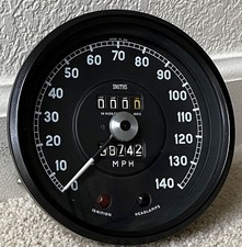 Smiths Sn632653 1020 Jaguar Mg 140mph Speedometer Uk - Works Excellent