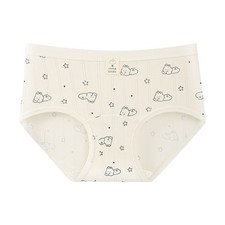 Cartoon-printed cotton underwear for girls