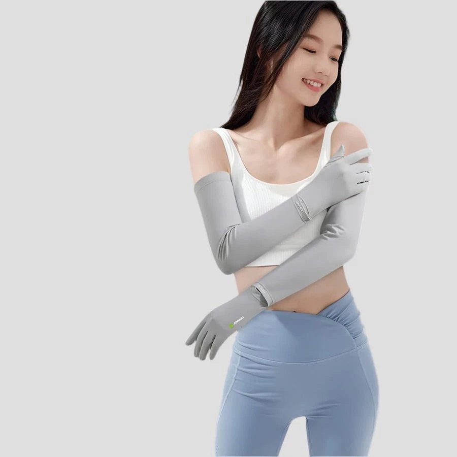 UPF 50+ Cooling UV Protection Arm Sleeves Breathable Sun Sleeves for Outdoor