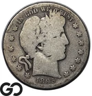 1895-S Barber Half Dollar, Key San Francisco Issue