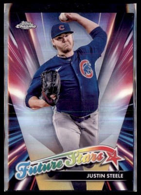 2024 Topps Chrome Justin Steele Cubs FSU-5 Future Stars