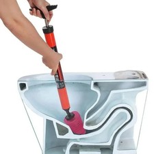 High Pressure Toilet Unblock One Shot Toilet Pipe Plunger Silicone Quickly